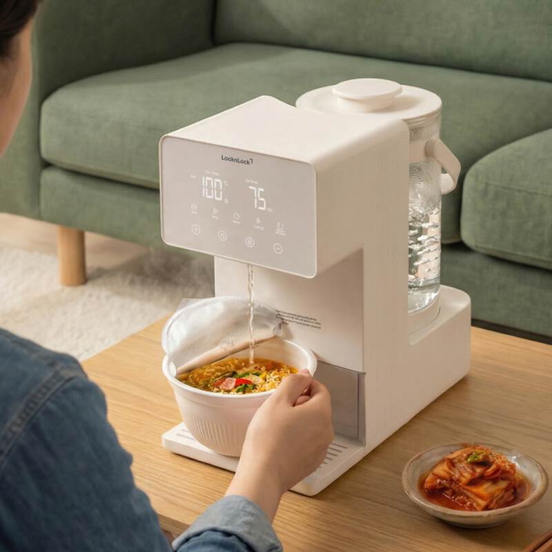 M&aacute;y Đun Nước Pha Sữa Chuẩn Nhiệt & Giữ Ấm 48H LocknLock 2L Cho Mẹ V&agrave; B&eacute; - EJK586IVY, , large image number null